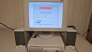 Compaq Deskpro EN Factory Restore Part 1  Windows NT 40 [upl. by Lentha]