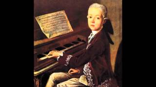 W A Mozart  KV 13  Sonata for keyboard amp violin in F major [upl. by Lenuahs]