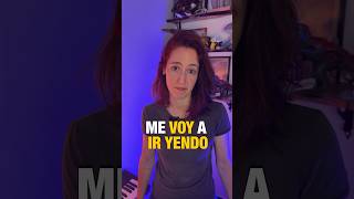 Me voy a ir yendo 3 veces el verbo IR [upl. by Aneekan]