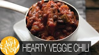 Vegan Chili Recipe  Edgy Veg [upl. by Nosnehpets]