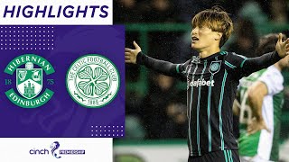 Hibernian 04 Celtic  Maeda amp Furuhashi Both Score In Convincing Away Win  cinch Premiership [upl. by Anhavas]