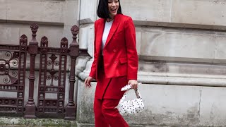 Street Style Highlights  London Fashion Week AW 2019 [upl. by Tasia]