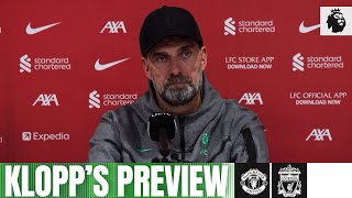 Old Trafford Challenge amp Premier League RunIn  Klopps Preview  Manchester United vs Liverpool [upl. by Eenaffit]