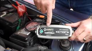 CTEK MXS 5 0 TEST amp CHARGE [upl. by Yggep374]