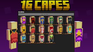 16 hive styled Minecraft custom capes  PCIOS [upl. by Relyt]