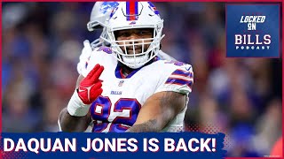 Buffalo Bills resign Daquan Jones Josh Allen restructures amp updating Brandon Beane’s todo list [upl. by Robbert]