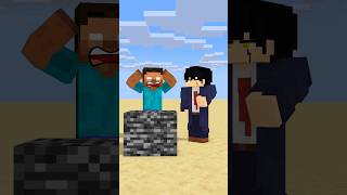 HELP Herobrine To Power Up And Push Bedrock friendship shorts trending anime [upl. by Allwein]