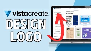 How to Design Logo in VistaCreate 2024 [upl. by Anemix459]