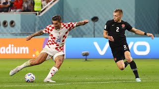 Sažetak HRVATSKA  KANADA 41  Golovi i šanse sa utakmice Svjetsko prvenstvo Qatar 2022 [upl. by Bachman217]