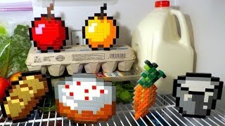 LEGO Minecraft Food [upl. by Ahsinrac]