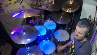 Status Quo In The Army Now DRUM COVER [upl. by Mide]