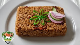 ECHTE SURINAAMSE OUDERWETSE NASI RECEPT  REAL SURINAMESE OLDFASHION FRIED RICE RECIPE [upl. by Urial256]