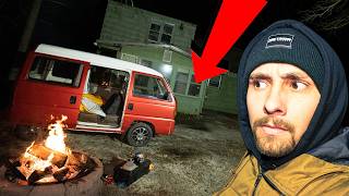 VAN CAMPING AT HAUNTED FARM REVEALS SHOCKING DISCOVERY ALONE AND TERRIFIED [upl. by Presber]