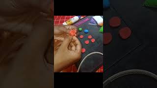 ক্লে দিয়ে হেয়ার ব্যান্ড বানানো CLAY DIYE HAIR BAND BANANO clayanimation simascrafting craft [upl. by Liw]