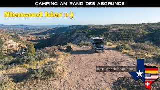 Camping am Canyon im texanischen OffroadPark [upl. by Yelac915]