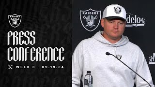 Coach Getsy ‘It’s All About Getting Better Every Single Day’  Raiders  NFL [upl. by Hermann]