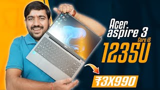 Acer Aspire 3 Core i5 12th Gen 1235u Laptop  The Best Budget Laptop For Under Rs 35000🔥Hindi [upl. by Minor]