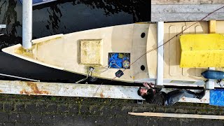 Some Serious Rot Fixing on my OceanGoing Catamaran Project [upl. by Ahseenal]