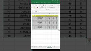 Excel Shortcut Tricks Right Alignment😛 excel msexcel eleganceacademy ytshorts shorts align [upl. by Jacobine]