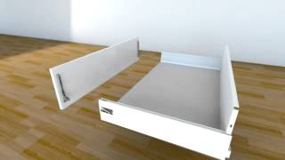 Blum Intivo Kitchen Drawer Runners  From HPP [upl. by Ahsonek]