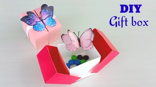 DIY GIFT BOX IDEAS  Gift Ideas  Gift Box Handmade gift box idea origami box Gift box for friend [upl. by Taite]