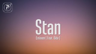 Eminem  Stan Lyrics ft Dido [upl. by Lemuelah]