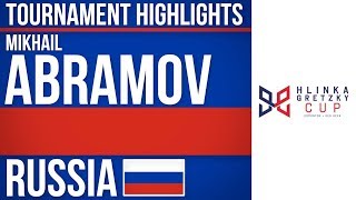 Mikhail Abramov  Hlinka Gretzky Cup  Tournament Highlights [upl. by Neelahtak]