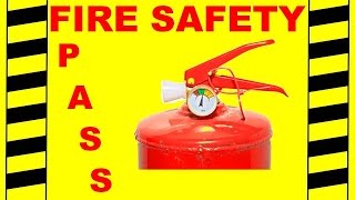 Fire Extinguisher Training  PASS  Fire Safety Training Video [upl. by Sorce]