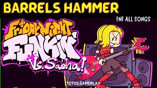 Vs Sasha Barrels Hammer Friday Night Funkin [upl. by Lucie]