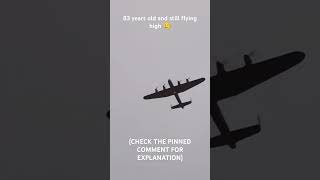 Lancaster bomber lancaster bomber plane aviation worldwar2 ww2 shorts subscribe viralvideo [upl. by Metzgar]