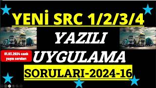 SRC1 SRC2 SRC3 SRC4 quotCANLI YAYINquot ÖRNEK SINAV SORULARI 2024 16 [upl. by Purity]