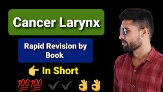 Cancer Larynx ent lecture [upl. by Zollie]