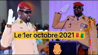 Ce que le président Mamadi Doumbouya 🇬🇳 nous disait le  01102021 Guinée [upl. by Critchfield]