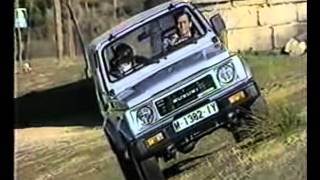 curso de conduccion todoterreno suzuki santana 1988  offroad driving lessons suzuki santana 1988 [upl. by Euridice]