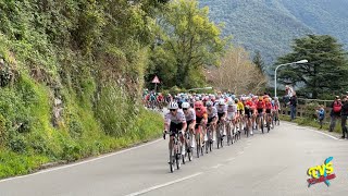 IL LOMBARDIA 2024  IL PRIMO PASSAGGIO DI ASSO SALENDO VERSO IL GHISALLO [upl. by Lynnelle]