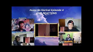 Kuzu no Honkai Scums Wish Episode 4 Live Reactions クズの本懐 [upl. by Yirinec]