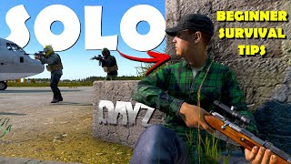 MUST KNOW SOLO Beginner Tips and Tricks for DayZ Beginners [upl. by Naesar758]