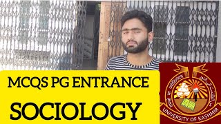 TOP 30 MCQS PG ENTRANCE SOCIOLOGY 2024 UNIVERSITY OF KASHMIR SOCIOLOGY UGCNETSETJRF [upl. by Atyekram616]