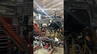 This is Overkill It’s a 60 powerstroke Jeep XJ It’s almost done dieseltrucks jeeplife offroad [upl. by Nnaitak]