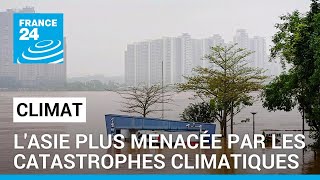 LAsie le continent le plus menacé par les catastrophes liées au changement climatique OMM [upl. by Maharba106]