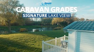 Signature Lake View Caravan  Haven Accommodation Grades [upl. by Fredenburg]