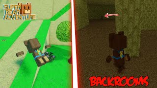 Aku Masuk Backroom Paling Seram di Super Bear Adventure Roblox [upl. by Nais]