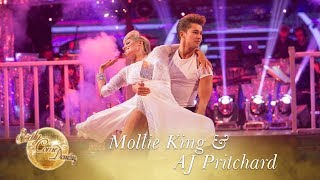 Mollie and AJ Rumba to ‘Hopelessly Devoted To You’ from Grease  Strictly Come Dancing 2017 [upl. by Ylerebmik738]