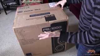 SVS PB1000 Subwoofer Unboxing [upl. by Eerbua]