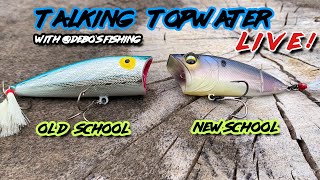 Baitman Live Talking Topwater with Debos Fishing  Pond Bank Angling [upl. by Enavi459]