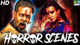 Pottu Ek Tantra  Best Horror Scenes  Bharath Srinivasan Iniya Namitha  Full Hindi Dubbed Movie [upl. by Menides]