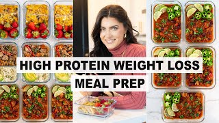 HIGH PROTEIN MEAL PREP  healthy delicious meal prep recipes for the week [upl. by Brenn]