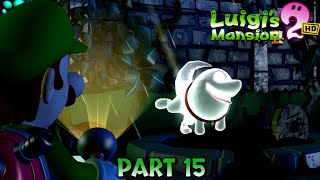 POLTERPUP CHASE  Luigis Mansion 2 HD  Part 15 [upl. by Clarinda]