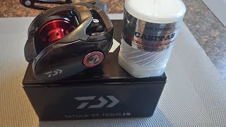 DAIWA TATULA CT 100HSL Распаковка посылки с Алиекспресс Шпуля на Shimano Каситос от Ray Studio [upl. by Player]