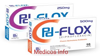 Ciprofloxacin 500mg 250mg Uses Side effects Dosage  PD flox 500mg tablet uses in urdu [upl. by Gen]